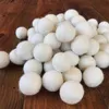 6 cm ull torr boll premium återanvändbart naturligt tyg filtbollar minskar statiska hjälper torrkläder i tvätt snabbare tvättboll Sea Shipping DAS401