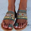 Женские сандалии ремесленные флип-фермы ручной работы Греческий стиль Flip Flop Woman Sandals Streetwear мода обувь женщин Chaussures Femme C0410