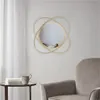 Specchi d'oro per muro Metallo Sunburst Wall Specchi per la casa Decorativo Appeso Appeso Wall Art
