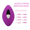 Bärbar vibratormasurbation ägg 8 hastighet eletrisk chock klitoris stimulator fjärrkontroll g spot kvinnlig masturbator p0818