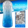 Sex Toys for Man Spiral Transparent Vacuum Pocket Pussy Sexy Clear Vagina Real Pussy Male Sexshop Masterbator Cup Silicone Adult Q8761898