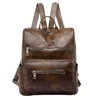 Backpack Style Brand Women Leather School Bag Fashion Waterproof Travel Casual Book Female 4 Color 2021#G30