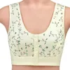 Intimo con bottoni frontali alla moda Reggiseni di cotone comodi da donna Reggiseni di mezza età di tipo gilet Reggiseni di grandi dimensioni Bralette Top Y0925