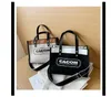 도매 패션 여성의 저녁 가방 대용량 편지 핸드백 작업 어깨 가방 대비 색상 단일 어깨 메신저 가방