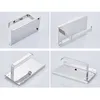 Toilet Paper Holders Bathroom Tussie Phone Holder Shelf Stainless Steel Wall Mount Rack WC Storage Accessories