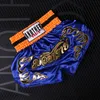 Broderie Muay Thai Short de boxe Trunks Combat complet pour hommes Free Sparring MMA Short de combat Sanda Vêtements kickboxing X0628