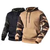 Armé Green Men Militär Kamouflage Hoodies Höst Vinter Hooded Sweatshirts Male Camo Hoody Hip Hop Streetwear Brand Top 4xl 211217