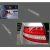 Bil Styling bakljus Assembly Case Lights för Audi A6L A6 2005-2008 Bakre LED DRL Running Lampor dimma baklyktor Parkering