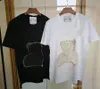 Lampadina di alta qualità litte orso lettera classica T-shirt Designer di cartoni animati Magliette Moda Uomo T-shirt Abbigliamento donna T-shirt in cotone casual
