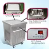 Kolice commercial ETL CE kitchen equipment single square 52x52cm pan INSTANT ROLL ICE CREAM MACHINE with PCB of Temperature controller