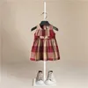 2021 Ngirls Dressキッズ服夏ブランドの赤ちゃんの王女のドレス子供ヴェスティド服韓国のベビー服Q0716