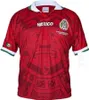1997 1998 Edition Mexique Jersey de football rétro 2006 1995 1986 1994 Blanco Luis Garcia Ramirez Équipe nationale Football Uniformes Hernandez Classic