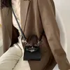 Mini totes designer messenger väska handväskor för tjejer barn handväska mode dam axelväskor lyx cross body kosmetiska hörlurar fall lychee mönster mynt handväska hbp