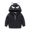 MudkingDom schattige kleine meisjes jongens fleece jas lichtgewicht eenhoorn uil peuter dierlijke hoodies zip-up kinderkleding winter 211204