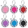 Anti-lost Puppy Dog ID Tag Personalized Dogs Cats Name Tags Collars Necklaces Engraved Pet Nameplate Accessories RRD6800