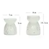 15 style Incense Burner Delicate Ceramic Fragrance Lamps Fashion Hollowed Out Aroma Stove Candle Oil Furnace Home Decor T9I001733