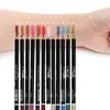 6 Pcs Eye Make Up Eyeliner Pencil Waterproof Eyebrow Beauty Pen Eyes Liner Lip sticks Cosmetics Makeup