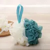 50 Gram Loofah Kąpiel Gąbka Mesh Pouf Double Colors Mix Loofa Puff Scrubber Exfoliate z akcesoriami kosmetycznych