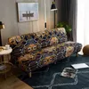 Drukowana sofa Pokrywa łóżka uniwersalna Rozmiar Okładki bezpręzynowe Tight Wrap Slip-Odporne Elastyczne Meble Stretch Slipcovers 211207