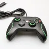 Controlador de Xbox One con cable Gamepads Precise Thumb Joystick Gamepad para X-BOX Console / PC con Retail Box DHL