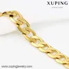 70736 bijoux fantaisie de mode chine en gros 24k or dubai hommes chaînes bracelets