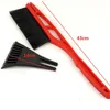 Auto Ice Scraper Tools 2 In1 Sneeuwverwijderaar Shovel Brush Cleaner Venster Voorruit Deicing Cleaning Scraping Tool