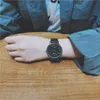 Armbandsur Titta på mäns mode manlig student casual koreansk stil enkel bälte kvinnlig trend vattentät kvartspar