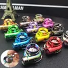 Nyckelringar Mini Turbo Turbocharger Keychain Spinning Turbine Key Chain Ring Keyring KeyFob Car Interior Gifts Accessories6725019