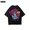 HMZ Vintage Alternative Funny Artwork Printing Tshirt Homme Graphic Clothes Cool Design Cotton Tee Harajuku T Shirt Men Summer X0726