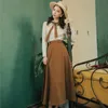 Физический магазин женский весенний французский британский костюм вертикальный жилет рубашка