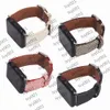 2021 Bracelet Bracelet pour Apple Watch série SE 41/45mm 38/40mm 42/44mm iWatch 7 6 5 4 3 2 1 Bracelet de montre en cuir véritable boucle ceinture de poignet i001