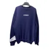 Vetements Sweatshirts Hommes Femmes Haute Qualité Coton Streetwear Big Tag Broderie Vetements Pull À Capuche C0401