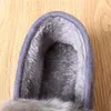 Slippers Winter Slipper Women/Girl Ribbon Furry Shoe Warm Plush Snow Indoor Home Bedroom Shoes Plus Size Comfort Ladies Soft Footwear