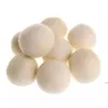 NOWY!!! 7cm wielokrotnego użytku pranie czyste kulkowe naturalne organiczne pranie tkaniny miękkie ball premium organicznych wełny suszarki balls xu