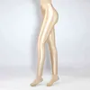 2021 Sexy Satin brillant taille haute Sport femmes Fitness brillant Yoga pantalon collants Leggings haute élastique H1221