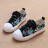 2019spring crianças sapatos de lona toddler meninos meninas lona sneakers crianças sapatos de lona meninas flats deslizamento em sapatos casuais g1025