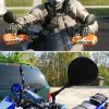 2PCS Pieghevole rotondo 10mm specchio posteriore scooter per specchio universale Accessori per motocross per specchietti per motocicli per bici