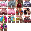 womens clothing Sexy Shorts PIus Size Pants Tight Shorts Personalise Pattern Printed Short Yoga Pants Fitness Candy Shorts Skinny