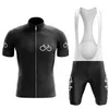 Triathlon Team Sommar Spanien Mäns Cykling Kläder MTB Cykel Bib Shorts Bike Jersey Set Ropa Ciclismo