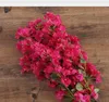 Silk Bougainvillea 120cm/47.24" Length Artificial Flowers Bougainvilleas Spectabilis Willd Wintersweet Plum Blossom for Wedding
