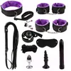 Bondage Sex Kit 11 Pcs Giochi per adulti Set Manette Manette Frusta Corda Benda per coppie Giocattoli erotici Prodotti SM