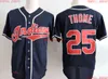 Men Women Youth Jim Thome Baseball Jerseys stitched customize any name number jersey XS-5XL