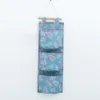 Mignon étanche porte murale armoire sacs de rangement organisateur 3 poches divers bijoux pochette suspendue accrocher cosmétiques jouets conteneur