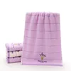 Handduk 33x74cm kreativ broderi blommig blomma lavendel bomull doftande lukt ansikte handdukar tvättduk hem textil gåvor