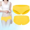 Silicone Swimwears Elastic Female Swimming Trunks Waterproof Ladies Underwear Solid Plain Briefs Match Bikini Bottoms Bathing Trunk