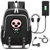 Backpack A encadernação da Isaac Student School Bags Bookbag Cosplay Laptop ombro de viagem