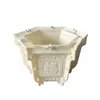 Ciment en forme de losange Flowerpot ABS Moule Béton Moule pour Plantes Succulentes DIY pots de fleurs Maison Jardin Décoration 210401