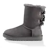 Australiens uggsboot tasman femmes bottes hiver filles cheville neige botte fourrure cuir luxe dames bottillons Bailey Bow châtaigne noir marron chaussures simples et confortables