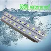 50 adet IP68 Su Geçirmez LED Bar DC 12 V 24 V 50 cm 100 cm 36LED 5050 SMD Sert Sert Şerit Dolabı Bar Işık Kullanımı Sualtı