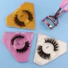 3D Faux Mink Fake Lashes Wholesale Handmade Full Strip False Eyelashes In Bulk Long Fluffy Eyelash Extension Tool 10pairs/box